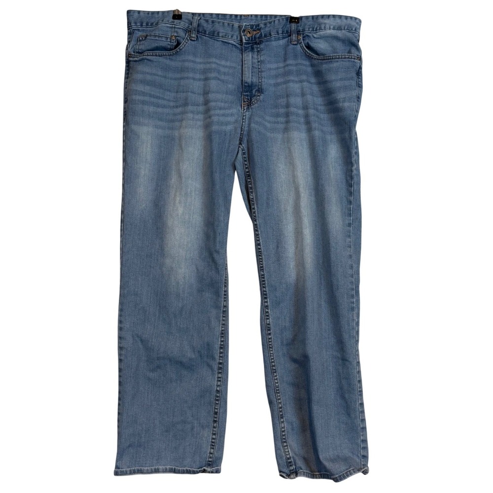 Calvin Klein‎ Jeans Mens 40x30 Blue Medium Wash Straight Leg Stretch Denim Pants